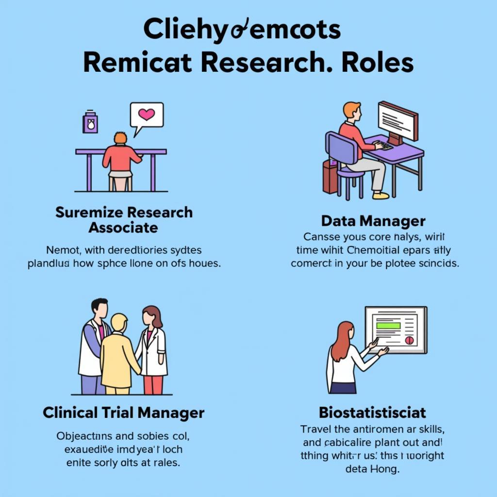 Different Remote Clinical Research Roles and Responsibilities