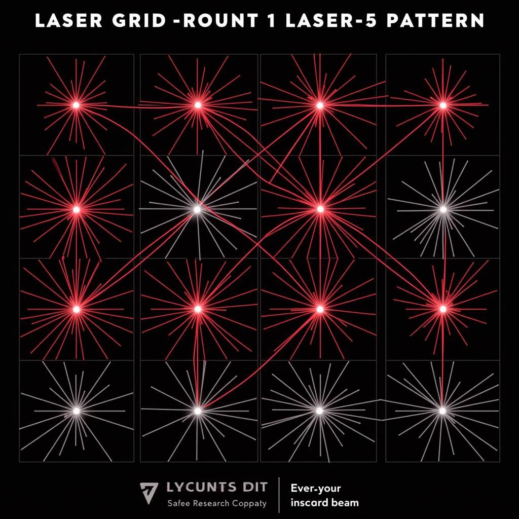 West Tek Laser Grid Activation Pattern