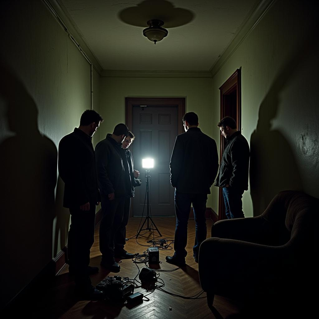 Wolfe Research Paranormal Team in Action